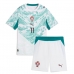 Maglie da calcio Portogallo Joao Felix #11 Seconda Maglia Bambino Mondiali 2026  Manica Corta + Pantaloni corti)
